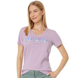 Life is Good Life is Good Three Hummingbirds Short Sleeve Crusher Tee